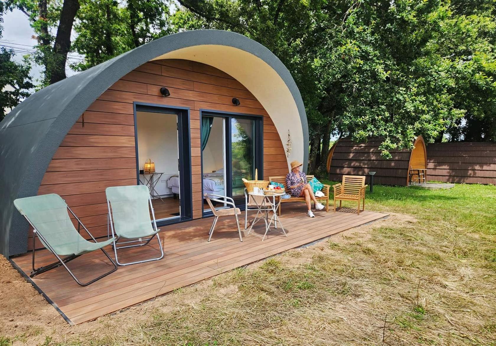 Gites & Tiny Houses Les Hauts De Toulvern Baden Ruang foto